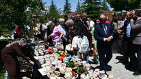 Akşehir'de çocuk evleri sitesinde sünnet şöleni ve el sanatları sergisi