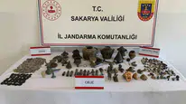 Geyve'de evini müzeye çeviren şüpheli yakalandı