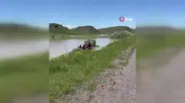 Aras Nehri’nde kaybolan genç çoban için arama çalışmaları sürüyor