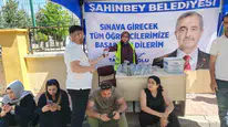 Şahinbey zabıta ekipleri lgs'de öğrencilerin yanında oldu