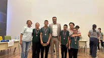 Manisa'nın sarıgöl ilçesinde bilgi yarışmasının galibi emcelli ortaokulu oldu