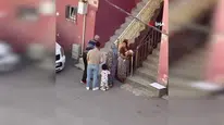 Kartal'da kiracıyla kavga eden ev sahibinin bıçaklanma anları kameralara yansıdı