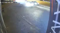 Bingöl'de kaza anı güvenlik kamerasına yansıdı