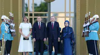 Cumhurbaşkanlığı külliyesi'nde devlet ve hükümet başkanlarına resepsiyon düzenlendi