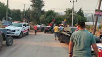 Kumluca'da orman yangını, 10 ev kullanılamaz hale geldi