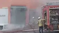 Pendik'te dükkanda çıkan yangında panik yaşandı