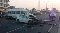 Diyarbakır'da zincirleme kaza: 3 kişi yaralandı