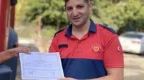 Mardin'de itfaiye aracının çarptığı personel hayatını kaybetti