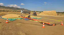 Kırıkkale'de devrilen hububat elevatörü altında kalan genç işçi hayatını kaybetti