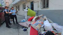 Yıldırım Belediyesi'nden çöp ev temizliği: 5 ton atık tahliye edildi