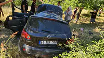 Malatya'da otomobil şarampole devrildi, bir kişi yaralandı