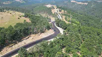 Osmangazi'deki Dağakça yolu yenilendi