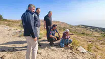 Yangın felaketinde hayvanları ile mahsur kalan Şennur teyze için Aydın Büyükşehir devrede