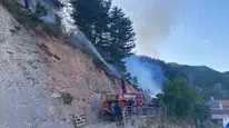 Kastamonu'da evdeki yangın ormana da sıçradı