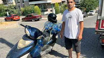 İzmir'de motosikletliye darbeden sürücü yakalandı ve ağır ceza aldı