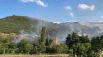 Çorum'un laçin ilçesinde orman yangını kontrol altına alındı