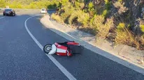 Marmaris yolunda motosiklet kazası: bir kişi yaşamını yitirdi