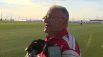 Başkan Büyükkılıç, Kayserispor'un hazırlık maçını takip etti