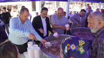 İznik'te aşure günü etkinliğiyle 5 bin kişiye ikramda bulunuldu