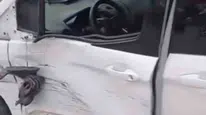 Iğdır’da iki ticari aracın çarpışması sonucu maddi hasarlı kaza