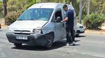 Mersin'de zincirleme kaza: otomobil enstitü bahçesine düştü, 3 yaralı