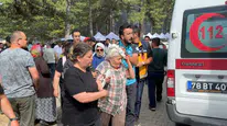 Karabük'te aladağ şenliklerinde düşen dal yaşlı kadını yaraladı