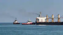 Tekirdağ açıklarında karaya oturan çeltik yüklü gemi başarılı bir operasyonla kurtarıldı