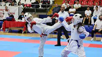 Manisa'da analig karate müsabakaları heyecanı yaşanıyor