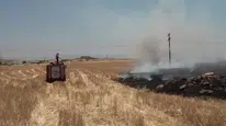 Gaziantep'te anız yangını ile ilgili 3 kişi gözaltına alındı