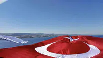15 temmuz’da çanakkale köprüsü’nde Türk bayrağı gururla dalgalandı