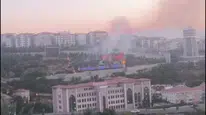 Mamak'ta ağaçlık alanda yangın kontrol altına alındı