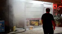 Ordu'da fındık kabuğu yangını ekmek fırınını etkiledi