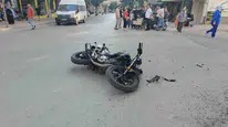 Bafra'da motosiklet kazası: 1 kişi yaralandı
