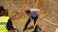 Edremit kaymakamı ahmet odabaş, altınoluk'taki orman yangınını değerlendirdi