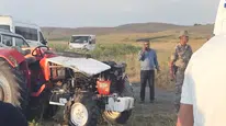 Van'ın özalp ilçesinde traktör kazası sonucu bir kişi hayatını kaybetti