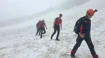 Çamlıhemşin'de kaybolan 3 turiste 10 saatlik çalışmayla ulaşıldı