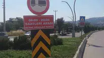 Bolu'da ağır tonajlı araçlara saat kısıtlaması uygulaması başlatıldı