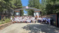 Kazdağları'nda aile kampa katılım rekoru kırıldı