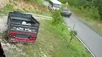 Zonguldak'ta otomobil ile servis aracı çarpıştı: 4 yaralı