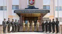 Kıbrıs'ta barış gücü komutanlığı devir teslim töreni yapıldı
