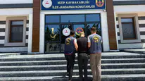 Gaziantep'te 10 yıl ceza ile aranan iki şahıs jandarma tarafından yakalandı