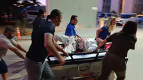 Bursa'da motosiklet kazasında sürücü hastaneye kaldırıldı