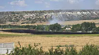Eskişehir'de anız yangını tehdidini geride bıraktı