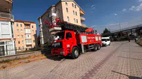 Tavşanlı'da mutfakta çıkan yangın itfaiye sayesinde söndürüldü