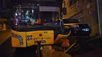 Sarıyer'de otobüs kazasında can kaybı yok, evlere yalnızca metreler kaldı