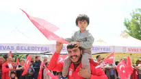 Sivas’ta 30 Ağustos Zafer Bayramı coşkulu bir şekilde kutlandı