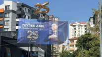 Talas’ta ak partinin 25. yıldönümü coşkuyla kutlandı