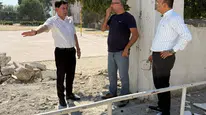 Yenipazar'da okullar yeni yılında güvenli bir ortama kavuşuyor