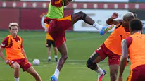 Galatasaray, Göztepe maçı için idmanlarını yoğunlaştırdı