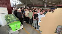 Hayatını kaybeden gencin cenazesi gözyaşlarıyla uğurlandı
